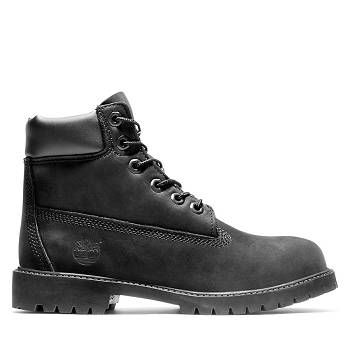 Timberland 6-Inch Premium - Cierne Cizmy Detske, TB0604P